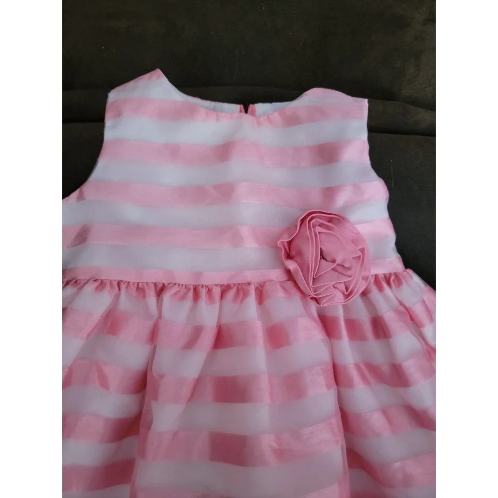 Gymboree spring dressy striped easter dress size 18‎ 24 months